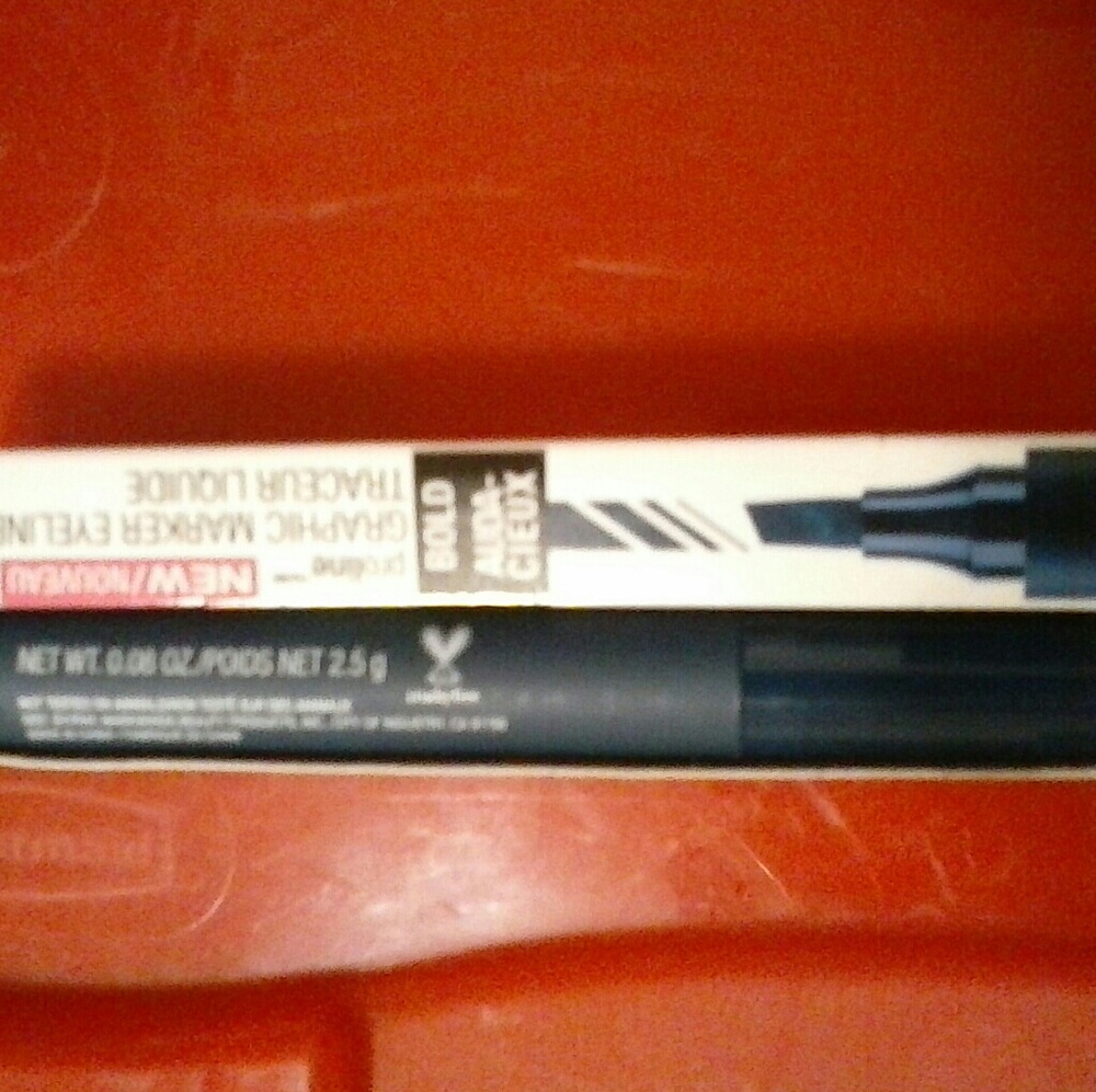 NWT GRAPHIC MAKER EYELINER Smudgproof Airliner Blu - Picture 3 of 7